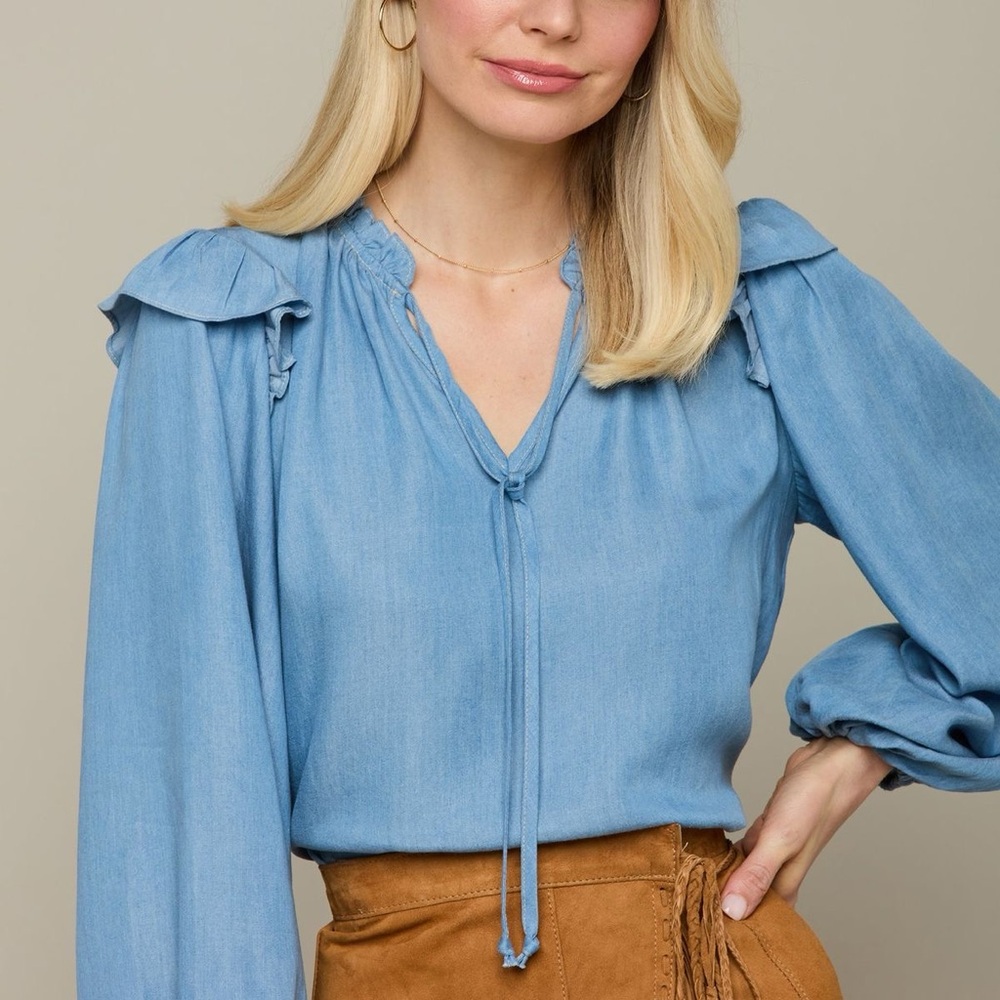 Lucchese Skylar Long Sleeve Top